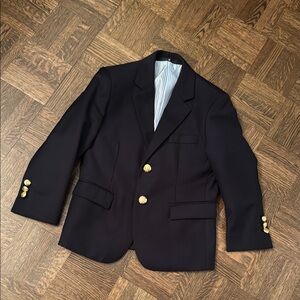 Kids Navy Blue Blazer with Gold Buttons size 5